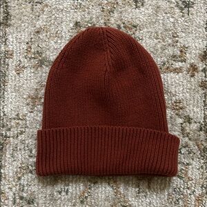 GAP Burnt Orange Cotton Beanie